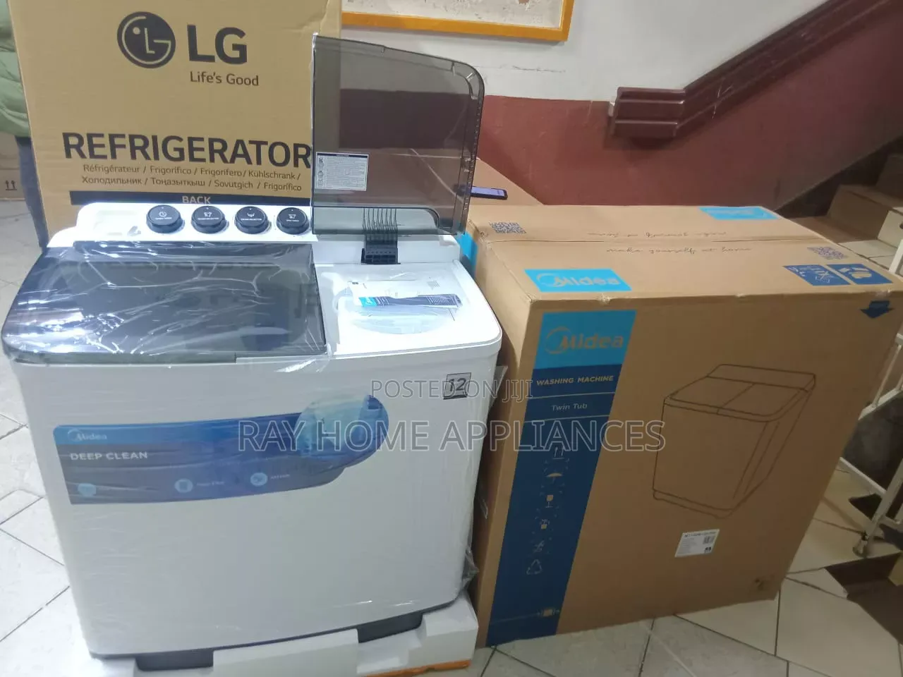 Midea 14kgs Semi Automatic Washing Machine