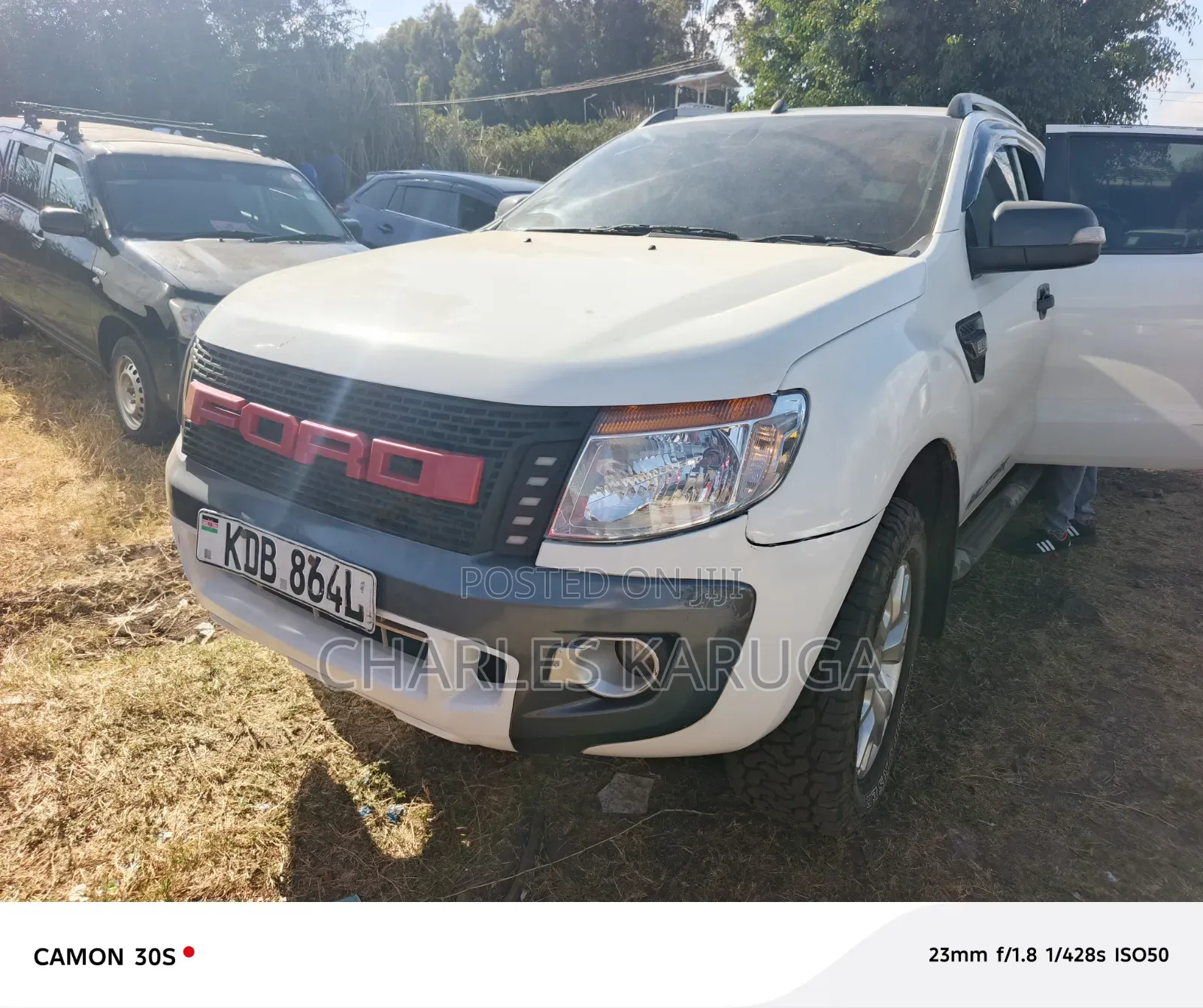 Ford Ranger Wildtrak 2014 White