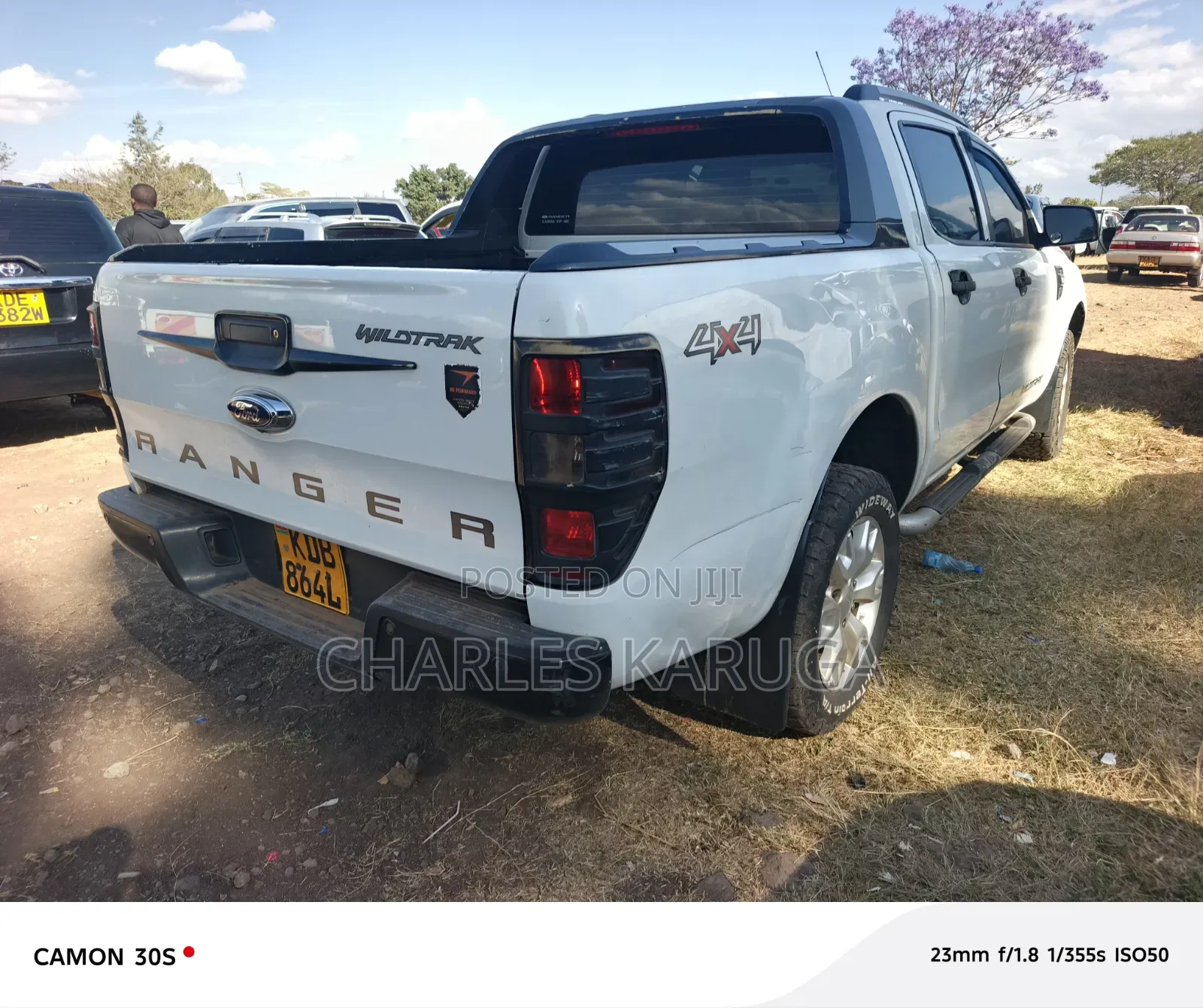Ford Ranger Wildtrak 2014 White