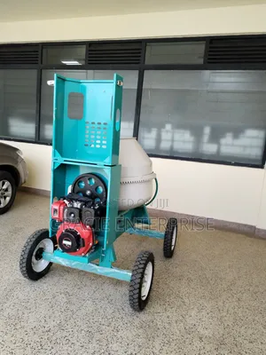 Engine Powered Aico Concrete Mixer 400 Litres