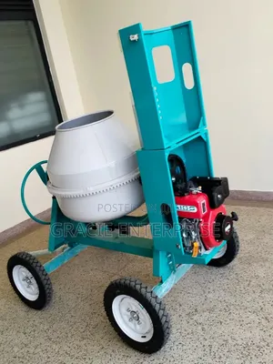 Engine Powered Aico Concrete Mixer 400 Litres