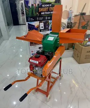 Complete Aico Chaff Cutter/Chopper With 8HP Petrol Engine