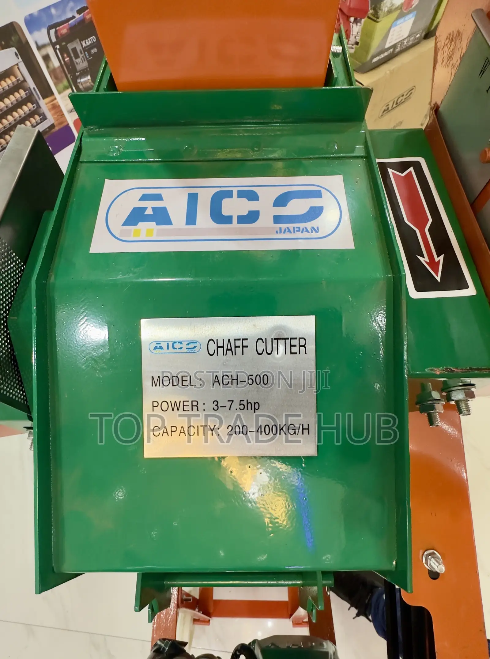 Complete Aico Chaff Cutter/Chopper With 8HP Petrol Engine