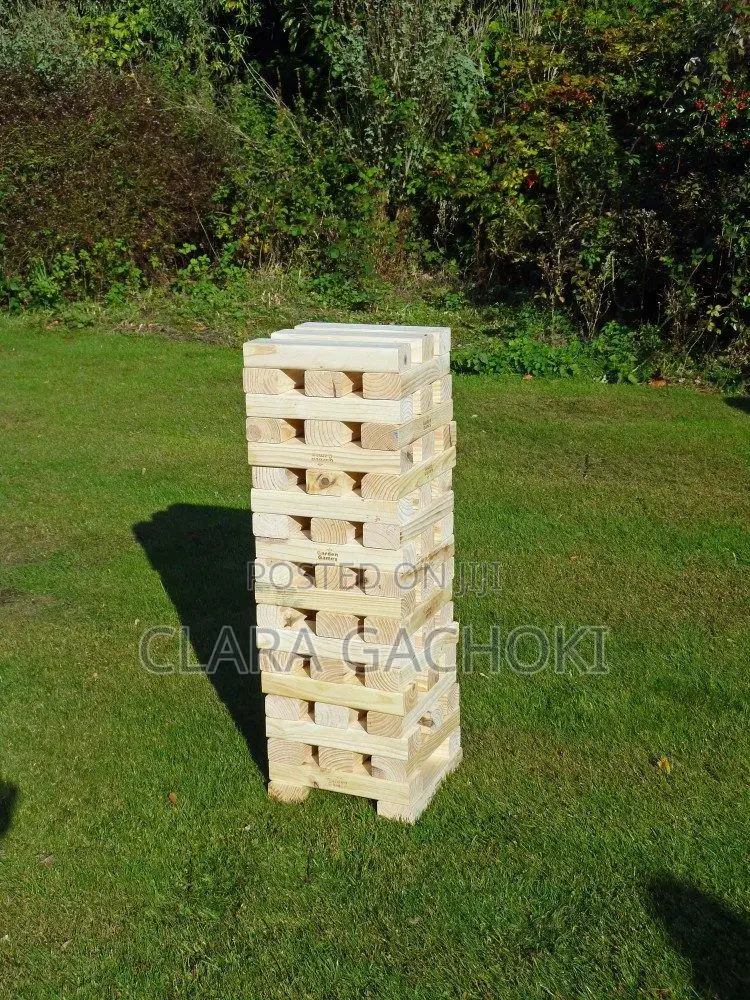 Giant Outdoor Jenga Game