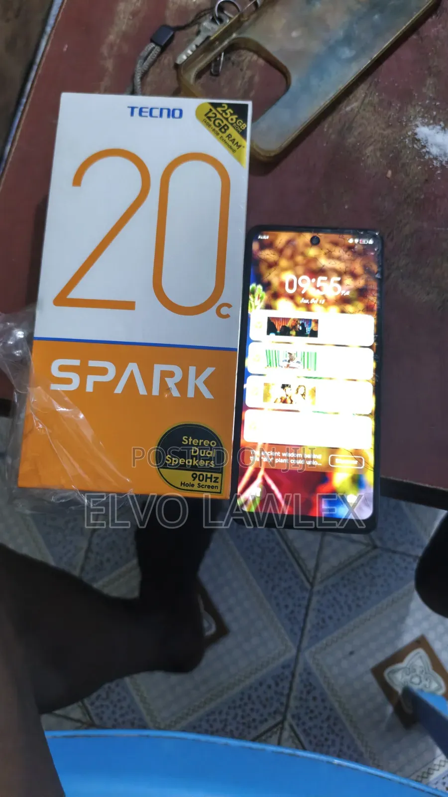 Tecno Spark 20C 256 GB Black