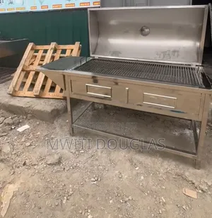 Choma Grill Stainless Steel With Lid/Closed Berbaque