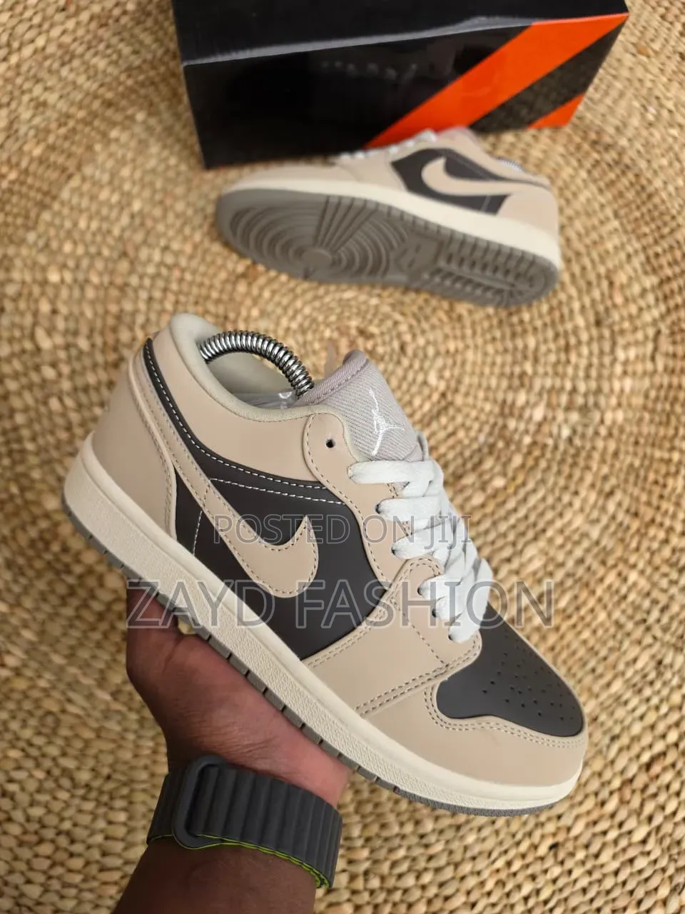 Air Jordan 1 Low Enigma Stone