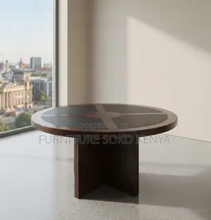 Boardroom Table; 1200MM Executive Round Boardroom Table