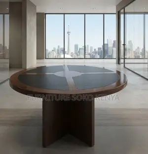 Boardroom Table; 1200MM Executive Round Boardroom Table