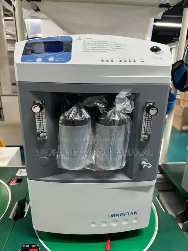 Continuous Flow Double Flow 5L Oxygen Concentrator (J5 Longfian) - main view