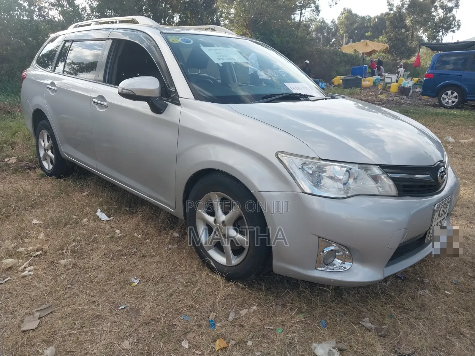 Toyota Corolla Fielder 2013 Silver