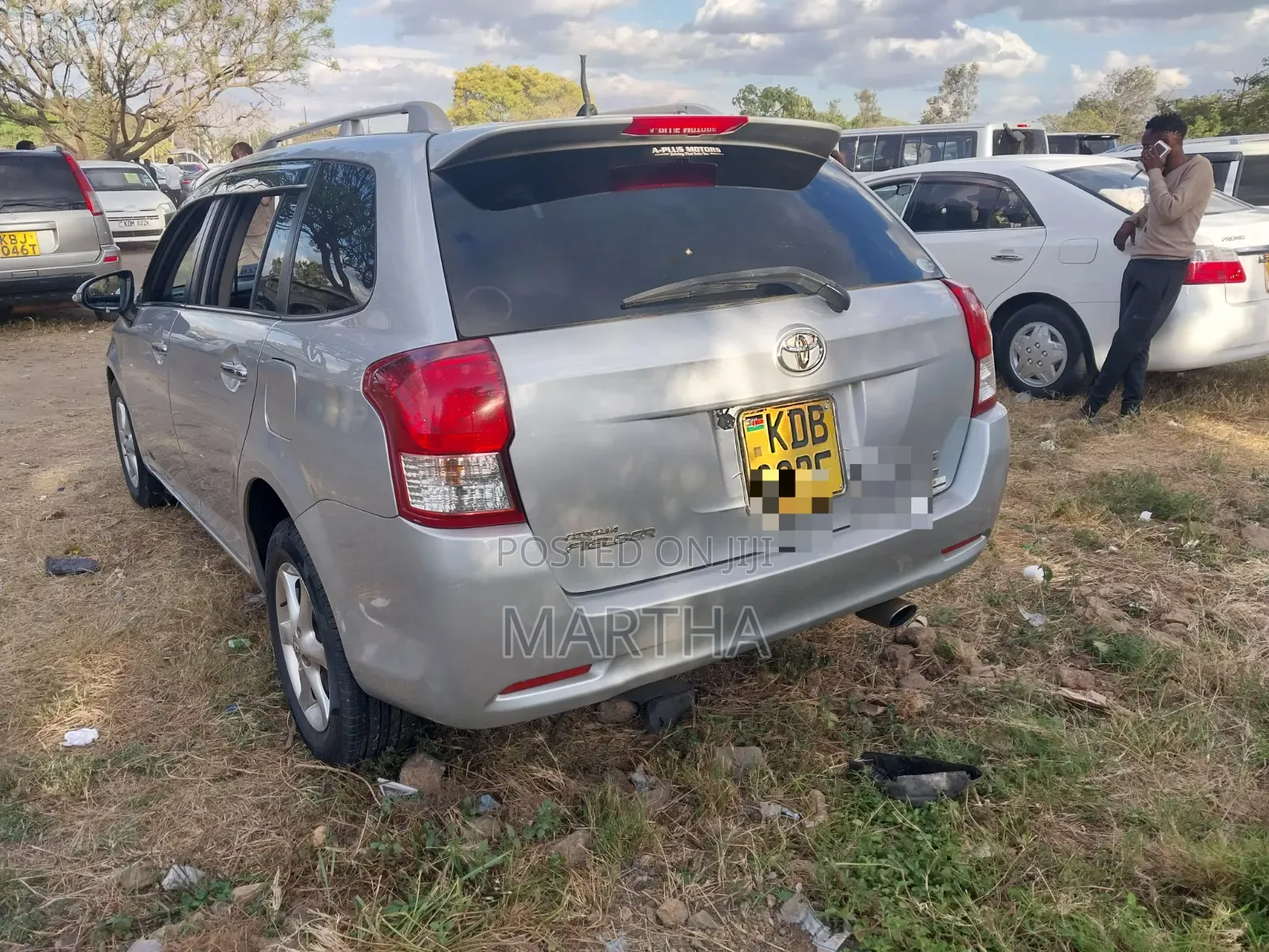 Toyota Corolla Fielder 2013 Silver