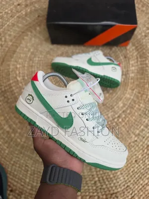 Nike Sb Dunk White and Green