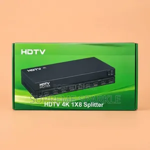 4K 1x8 HDMI Splitter 1 Input 8 Output Distribution Hub