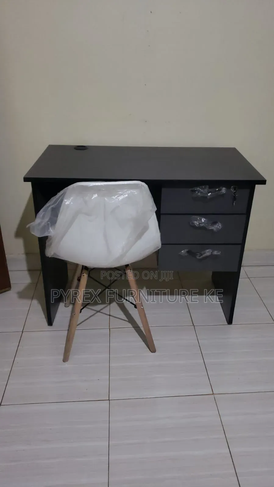 Office Desk Plus Eames Chair