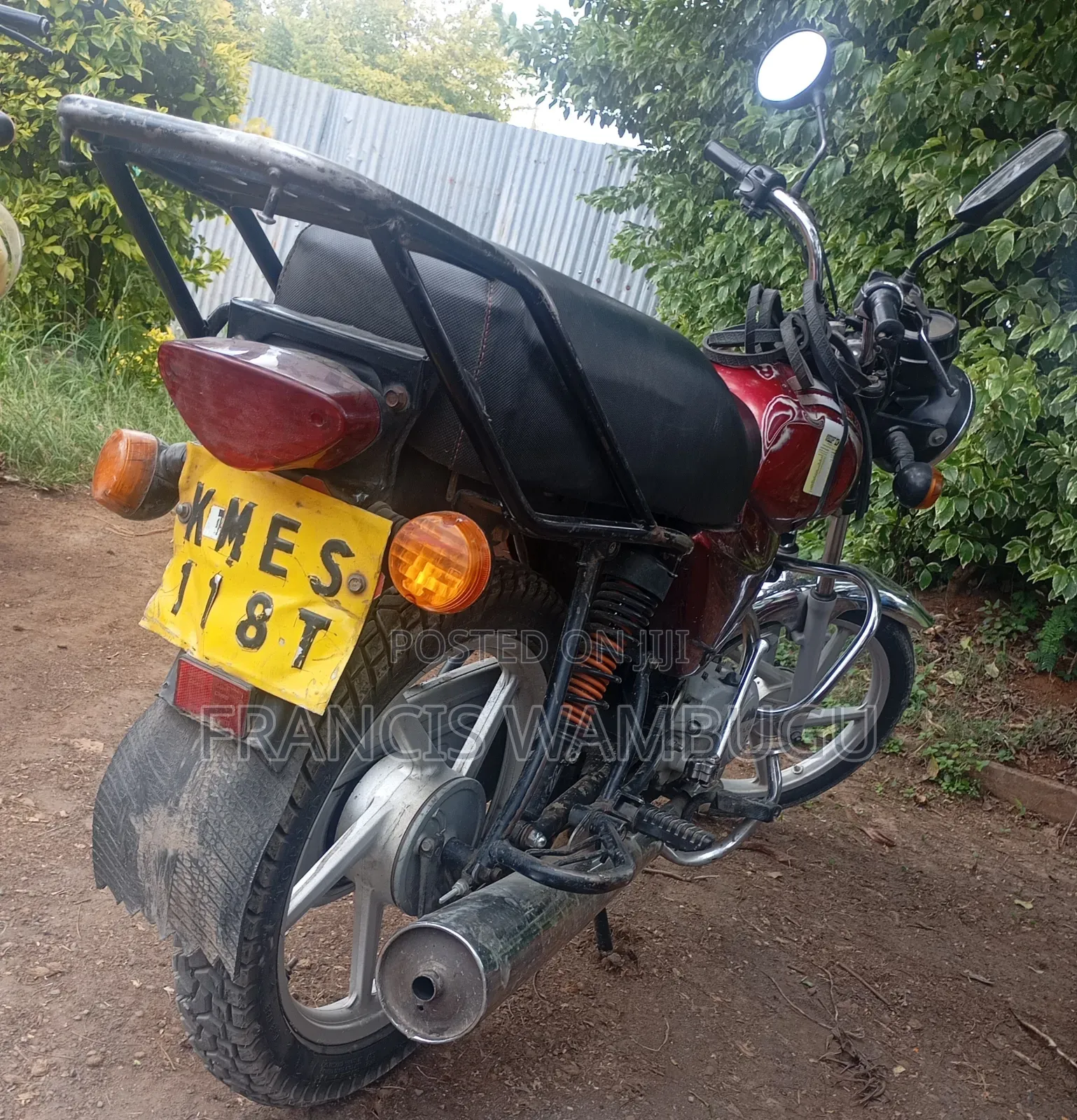 Bajaj Boxer 100 2019 Red