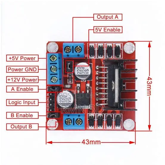 LN298N Motor Driver