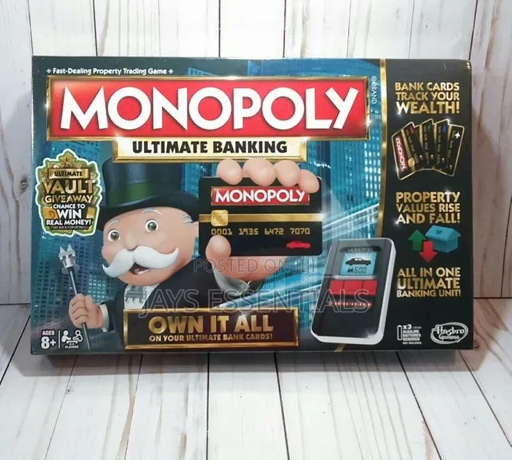 Electronic Monopoly Ultimate Banking Board Game