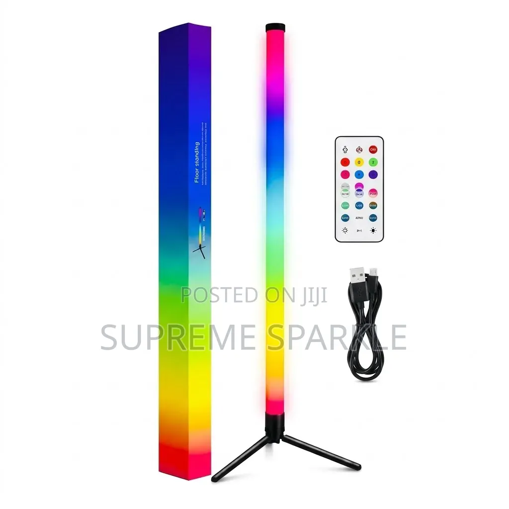 1.2M RGB Floor Standing Light/ Standing Lamp.