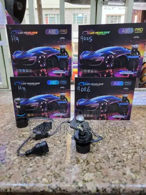 A90 Pro Mini Projector LED Headlight Bulbs. H4, H11, 9005, 9006.