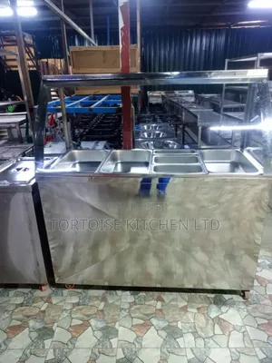 Stainless Steel Commercial Bain Marie/Food Warmer or Display Size 1.5m