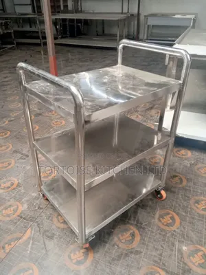 Stainless Steel Utility Trolley