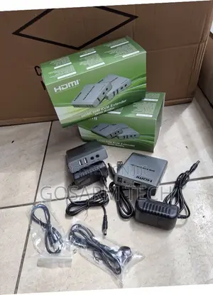 60M HDMI USB KVM Transmitter Receiver Kit for PC and Monitor