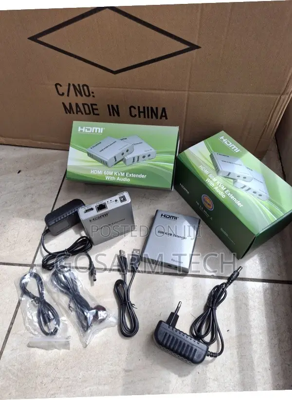 HDMI KVM Extender 60M Distance With USB Keyboard Mouse Function