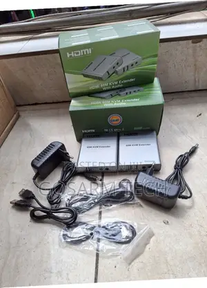 1080p HDMI KVM Extender 60M With Keyboard and Mouse Control