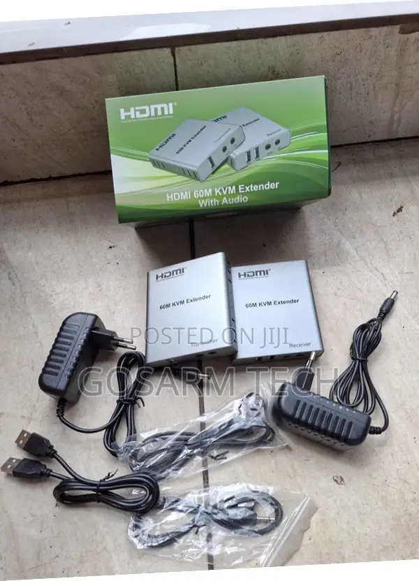 60 Meter HDMI KVM Extender for Office Workstations, Meeting Rooms