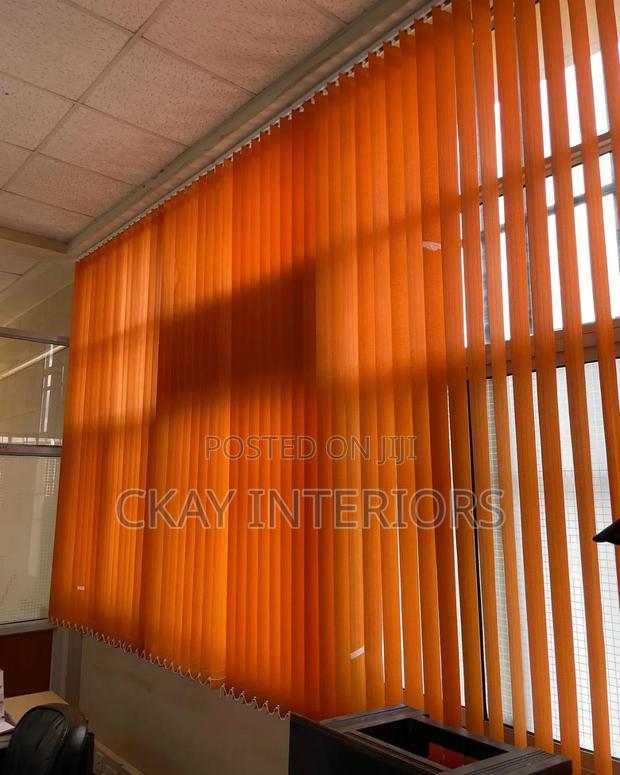 Better-Looking Windows,better Looking Office With Orange Verticalblind - main view