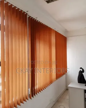 The Perfect Finishing Touch for Modern Workspaces Orange Verticalblind