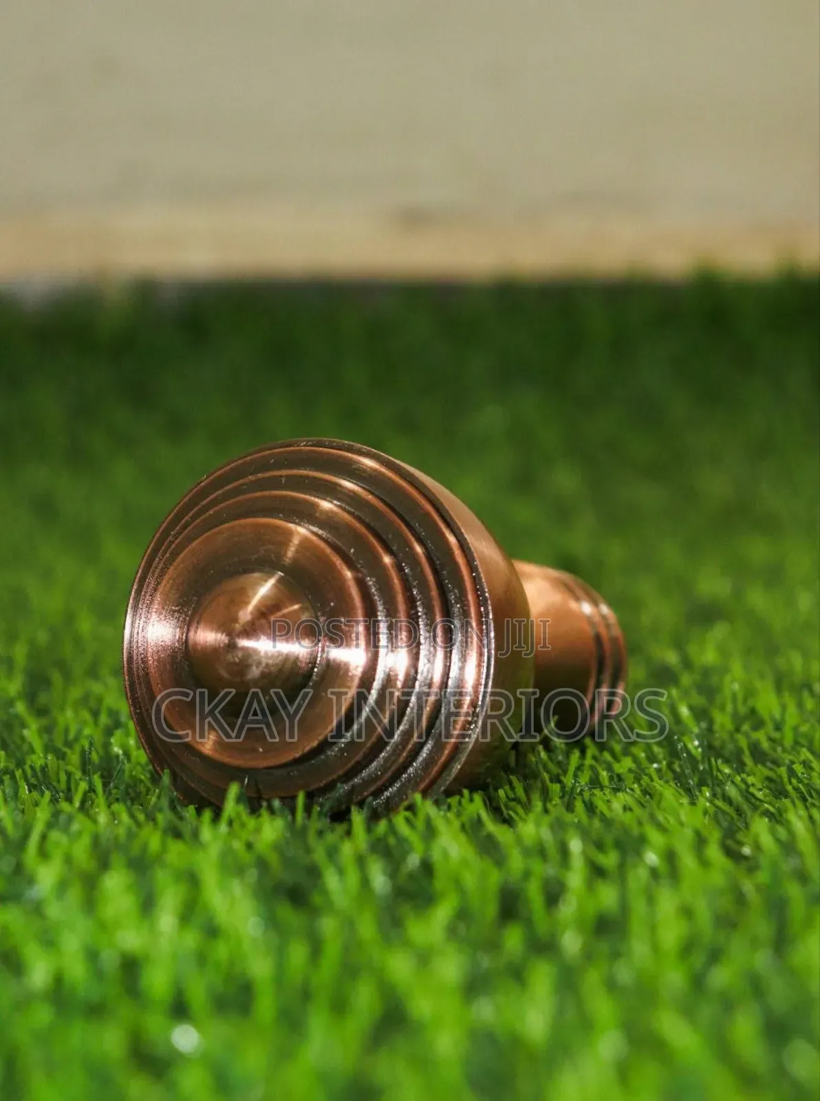 Antic Gold Rough and Bronze Soft Finials