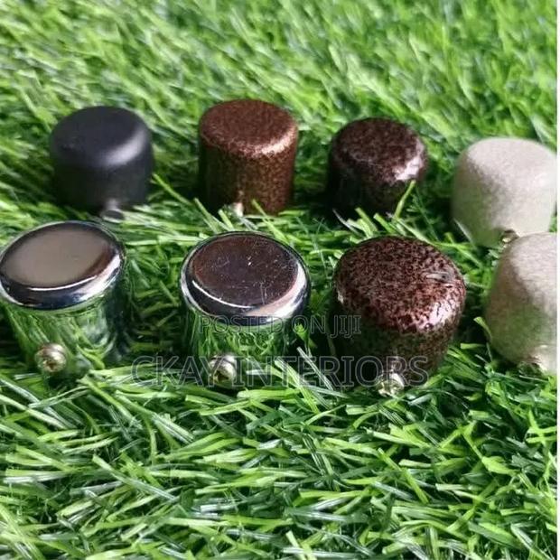 Designed to Complement Contemporary Interiors Coated Rods End Cups - thumbnail 2