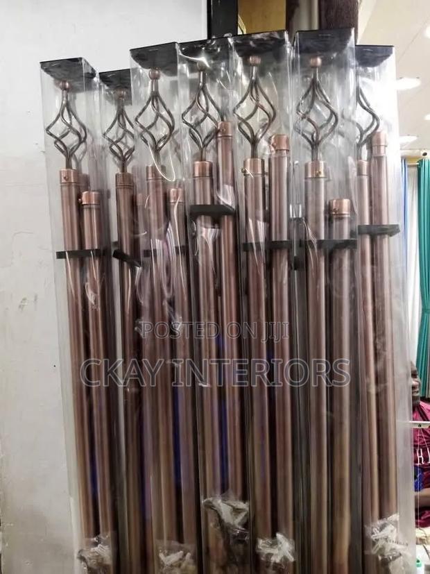 Modern Window Styling Adjustable Window Curtain Rods - thumbnail 2