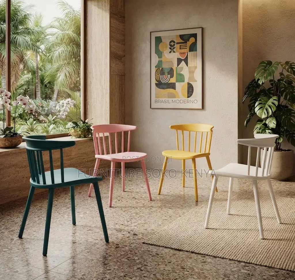 Dining Table: Scandinavian Eiffel Inspired Dine Chair