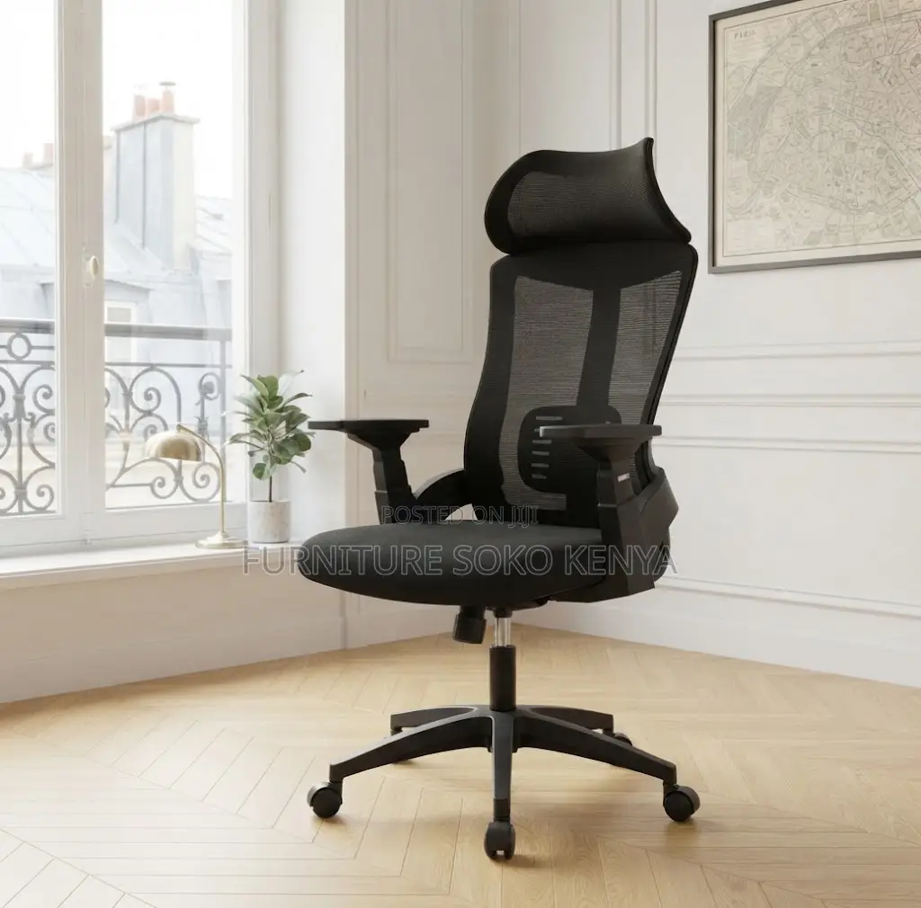 Office Chair; Lama Executive Ergonomic High-Back Chair
