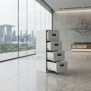 Office Cabinet; 4-Drawer File Staffroom Office Cabinet