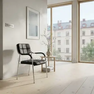 Office Chair: Four Steel Leg Solid Catalina Office Chair
