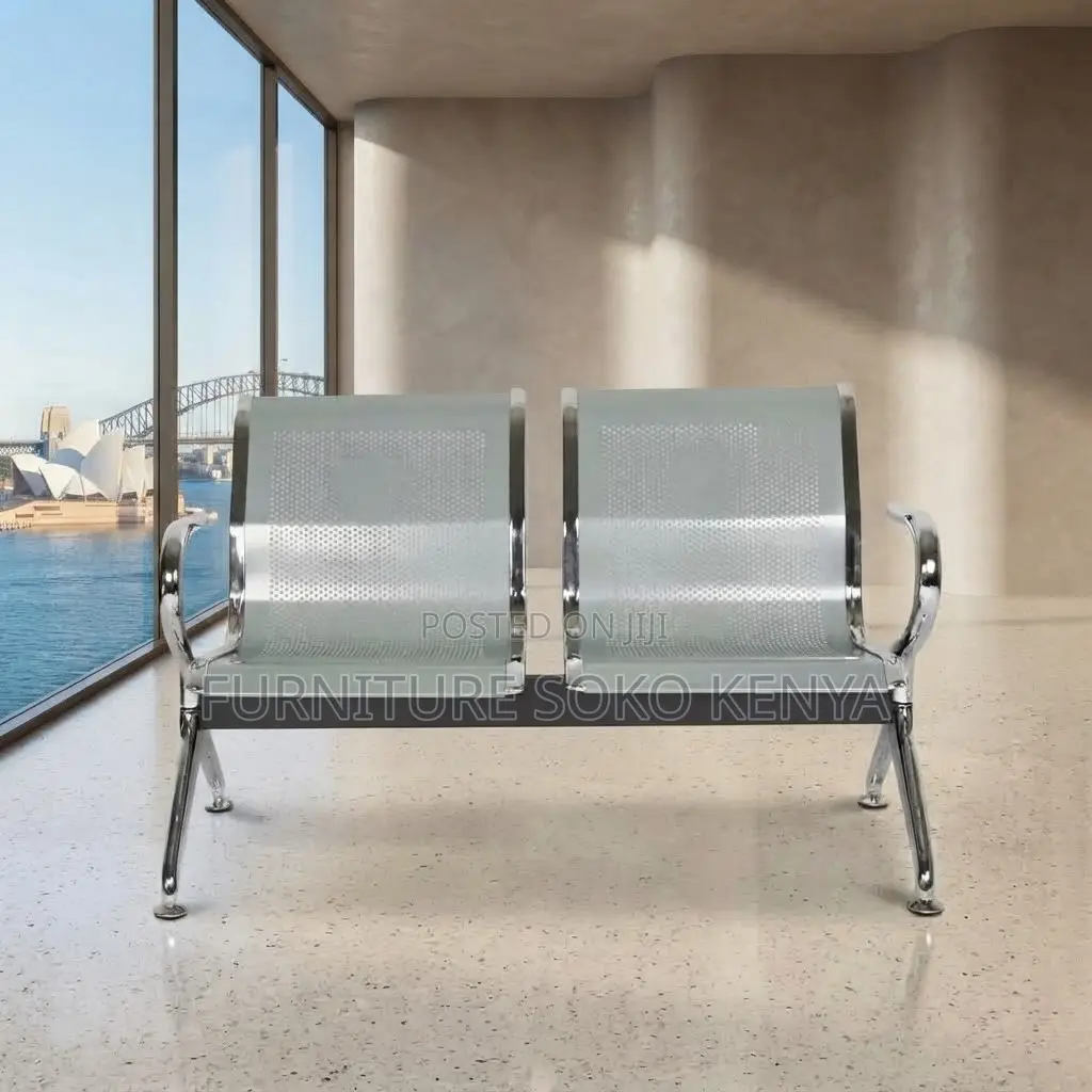 Benches; 2-Seater Non Padded Waiting Bench