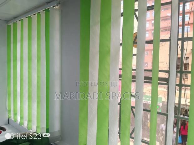 Vertical Blinds That Allows Privacy and Blocks Sun - main view