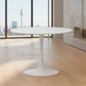 Coffee Table: White Marble Top Accent End Table