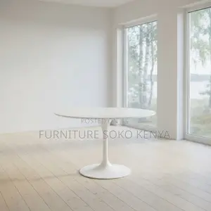 Coffee Table: White Marble Top Accent End Table