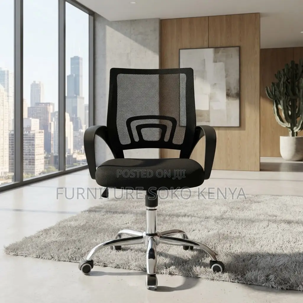 Office Chair; Clerical Mesh Back Office Ergo Seat