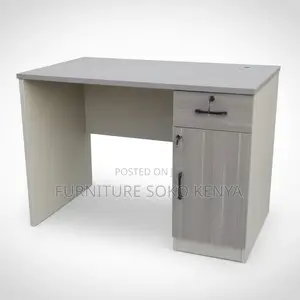 Office Desk; Modern 140cm Desk – Style Spacious Profession Workstation