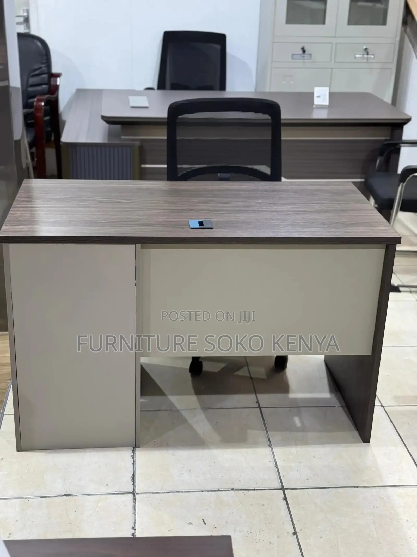 Office Desk; Modern 140cm Desk – Style Spacious Profession Workstation