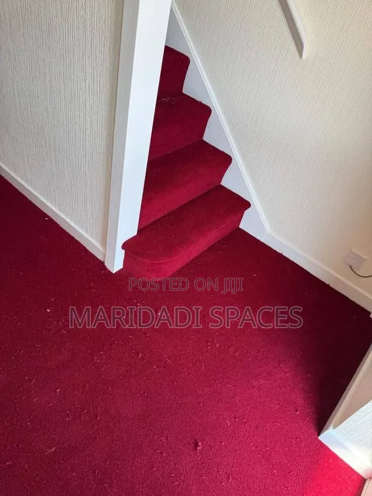 Stylish Staircase Red Carpet
