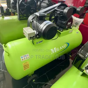 Milano Italia 300L Electric Air Compressor Three Phase 5.5HP 600l/Min