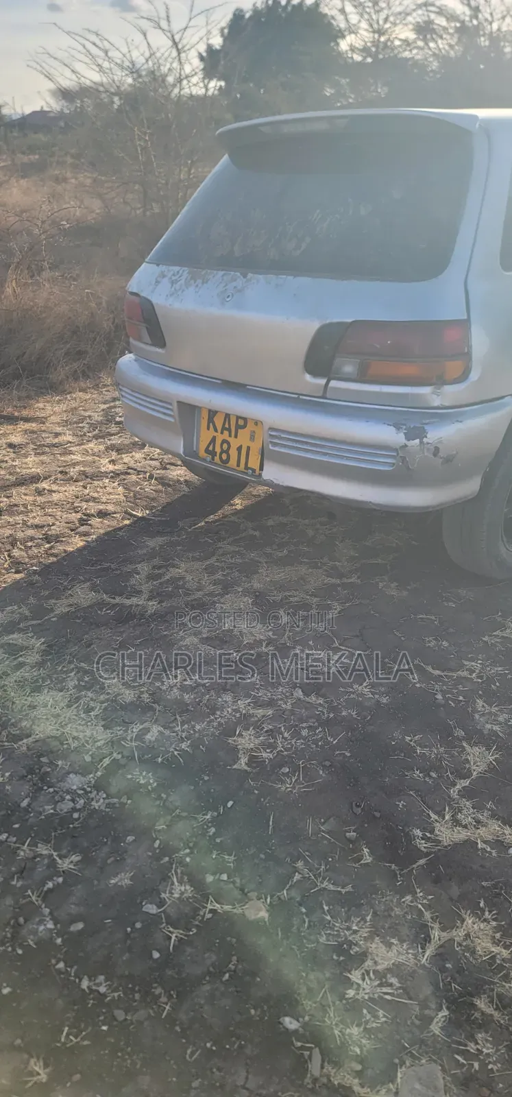Toyota Starlet 2000 Gray