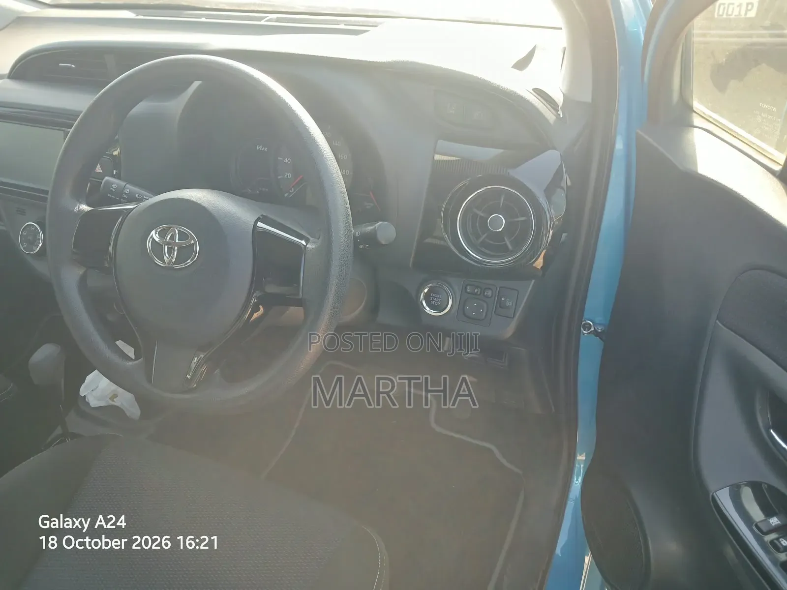 Toyota Vitz 2018 Blue